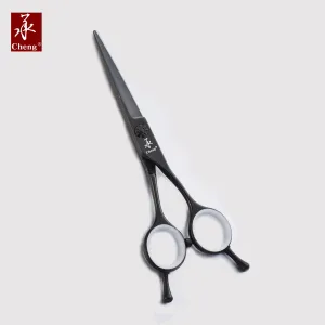 HC-550BK/600BK Black Color Hair Cutting Scissors 5.5/6.0 Inch