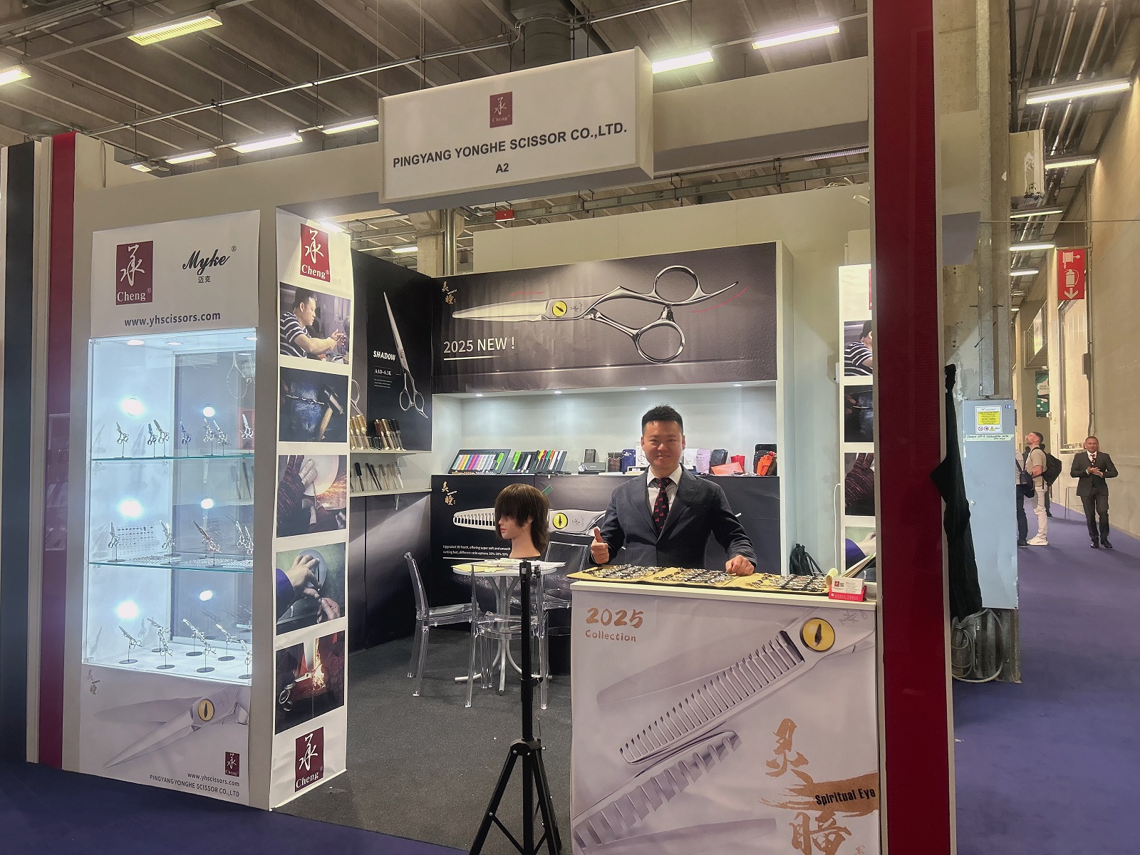Cheng Scissors gained widespread popularity at the Cosmoprof Bolongna 2025