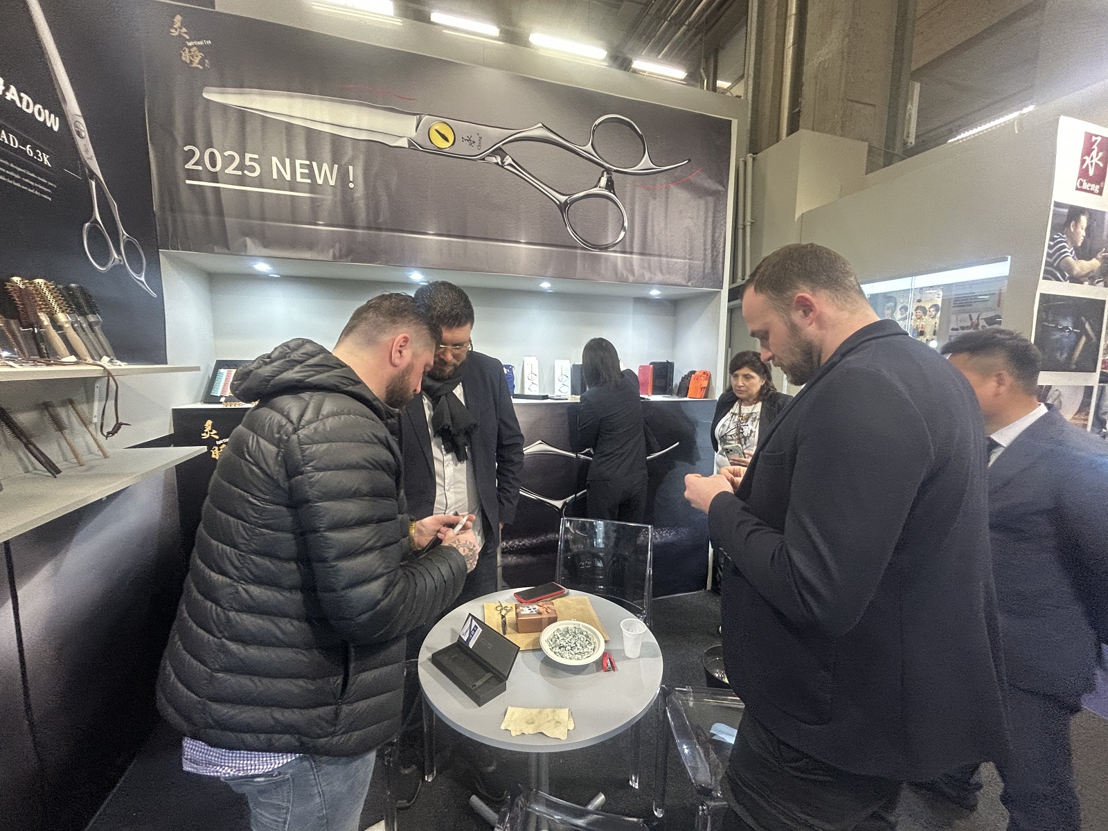 Cheng Scissors gained widespread popularity at the Cosmoprof Bolongna 2025