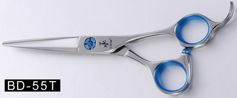 BD-55  offset handle  hair shears  Japanese steel