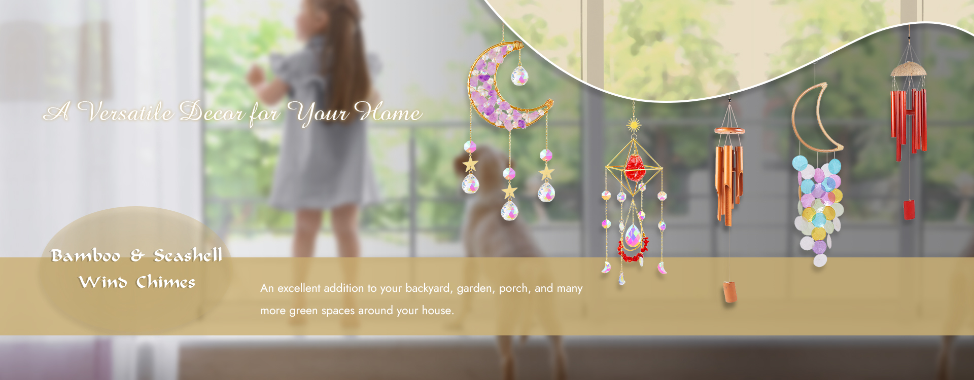 ミュージックウィンドチャイム、クリスタルスターウィンドチャイム