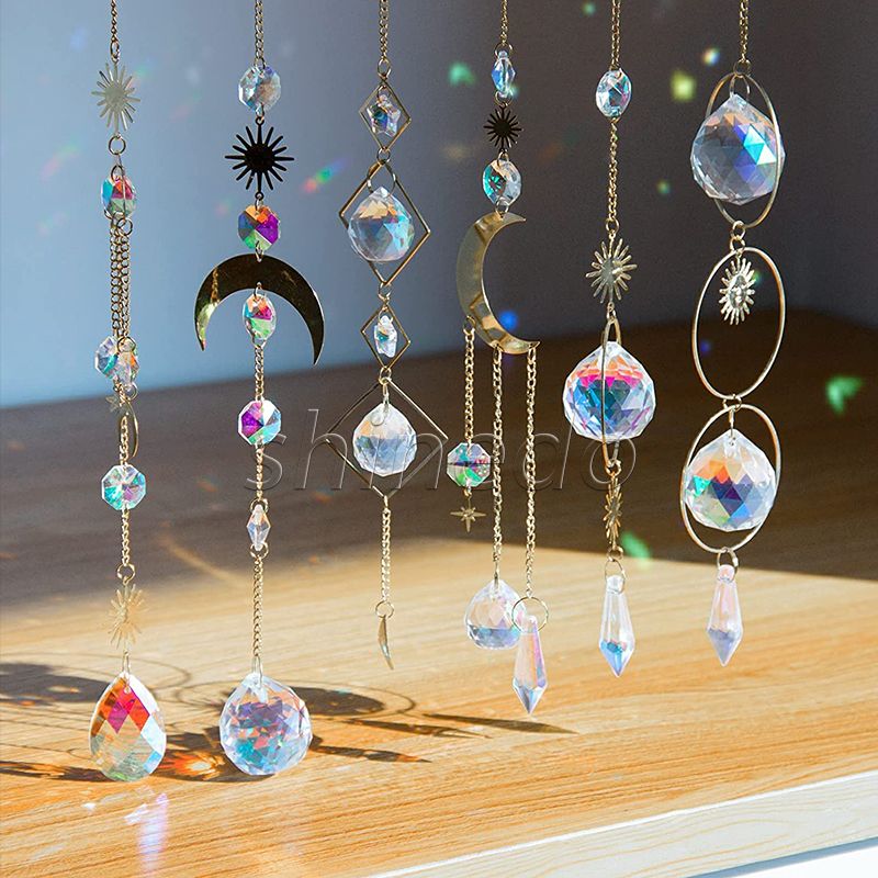 Sun Catcher With Crystal Hanging Prism Starcatcher