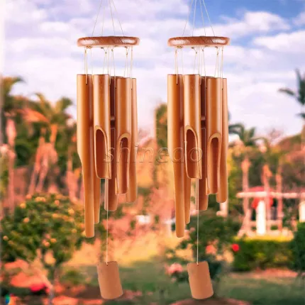 Natural Bamboo Wind Chimes