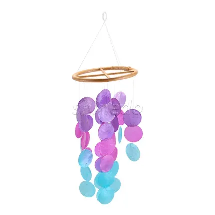 Colorful Seashell Wind Chimes