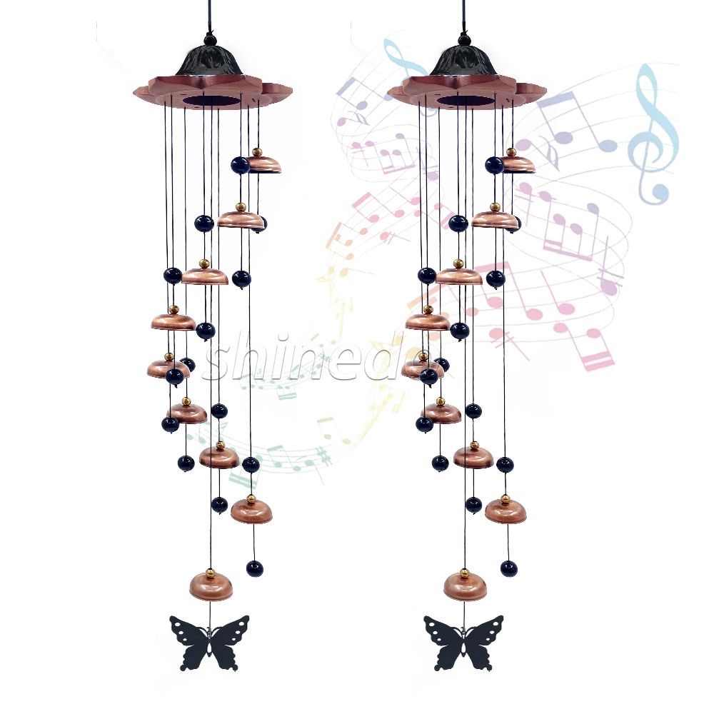 Red Parrot Solar Wind Chimes