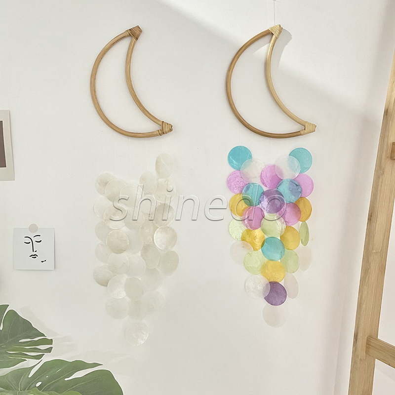 Moon Seashell Wind Chimes