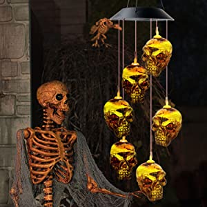 Skeleton Solar Wind Chimes