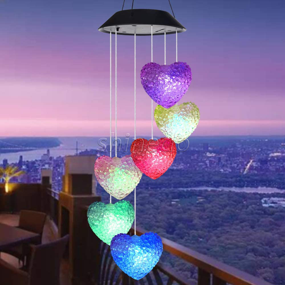 Garden RGB solar Wind Chime Light