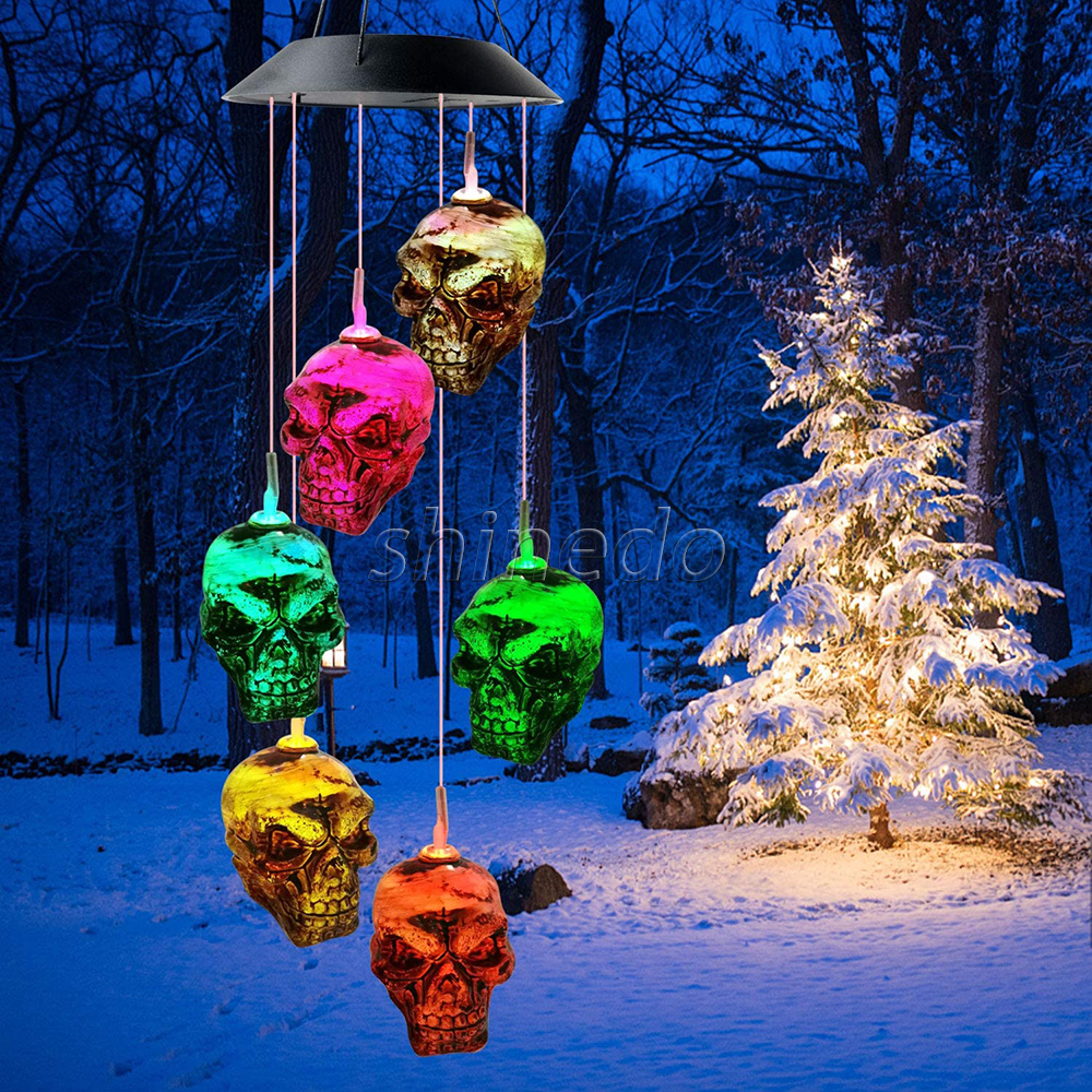 Skeleton Solar Wind Chimes