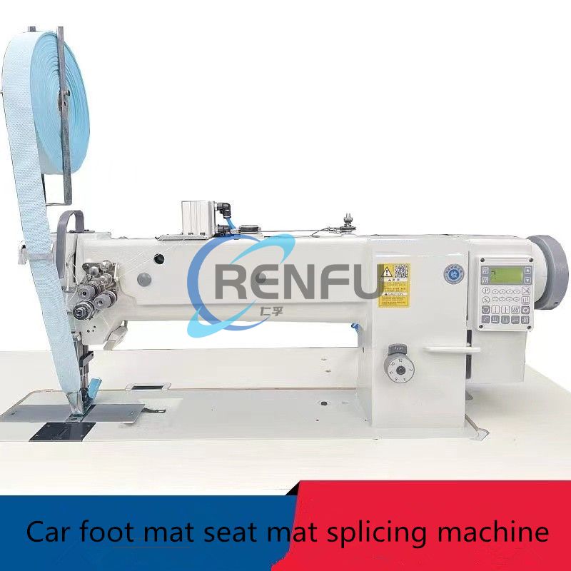 Industrial double needle sewing machine