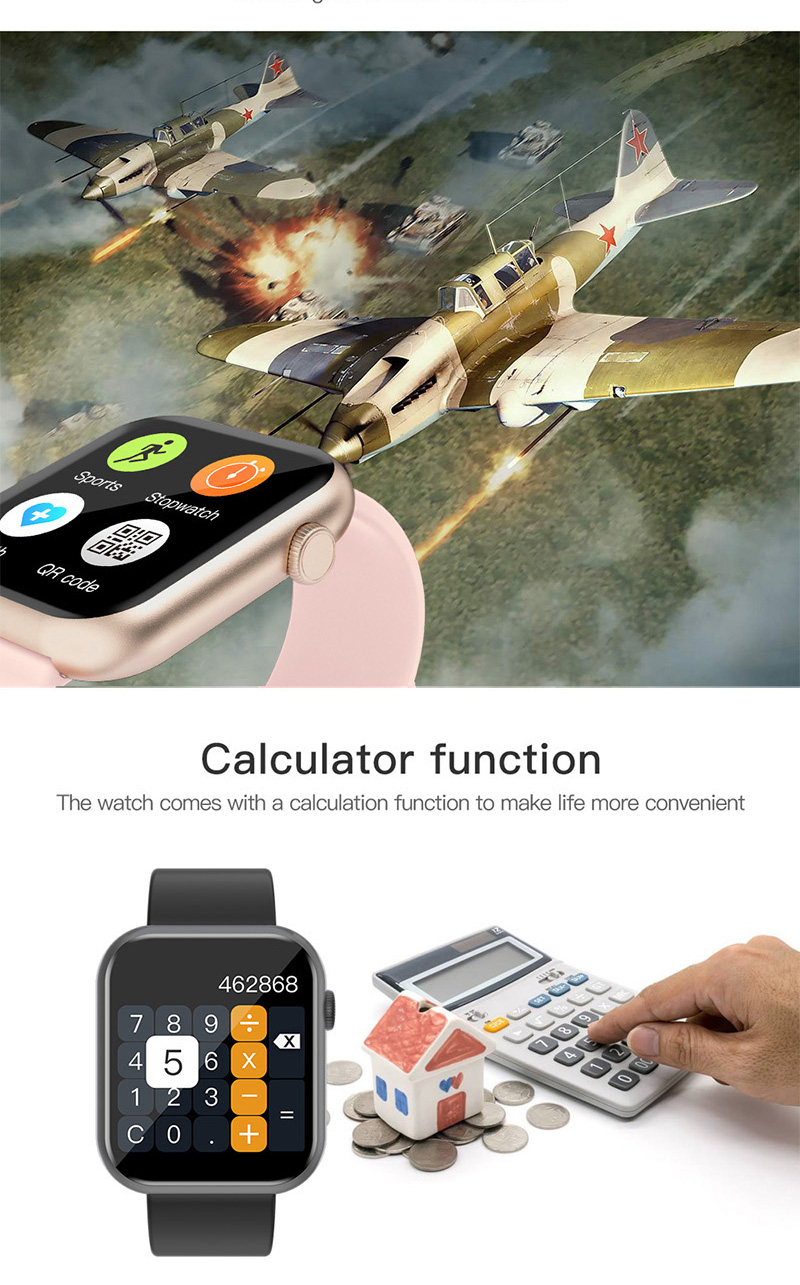 P9 IP67 Waterproof Smart Watch