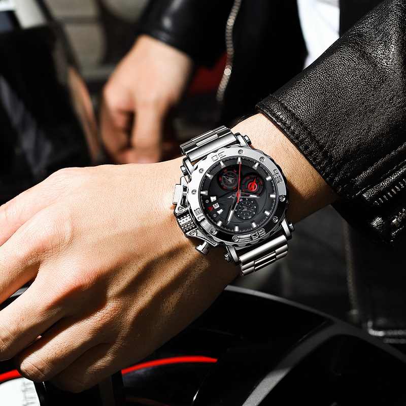 Fashion sports chronograph watch NM 02