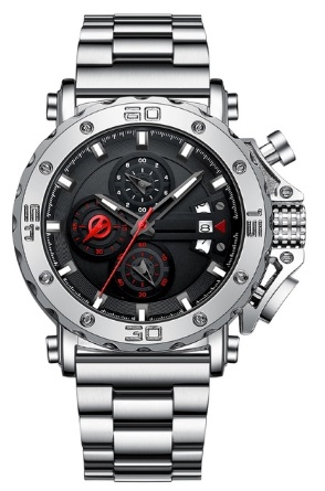 Fashion sports chronograph watch NM 02