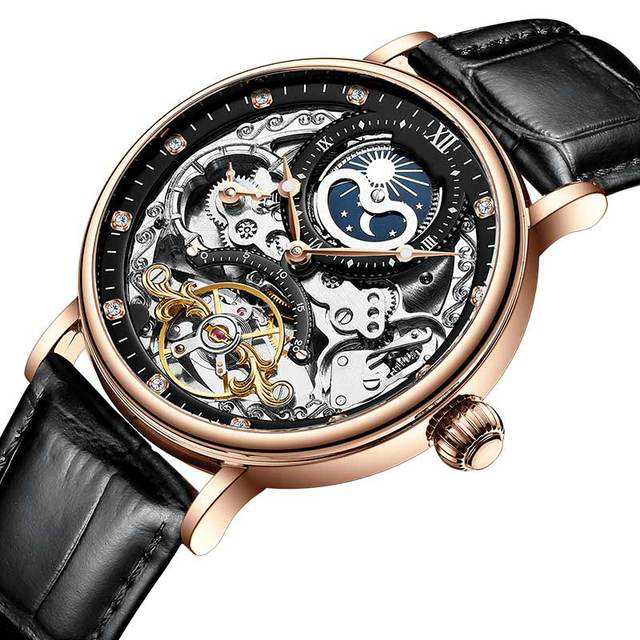 Skeleton Tourbillon Automatic Watch CA-137