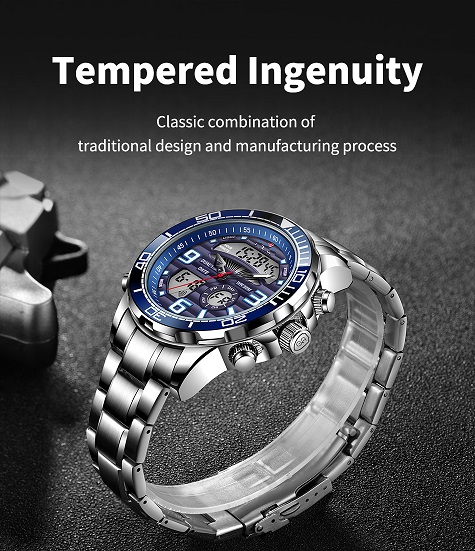 Luxury Sport Quartz Digital Watch ND02