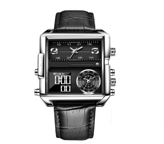 Luxury square sport digital watches ND04