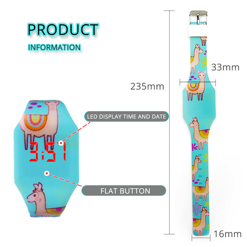 Luminous Unicorn Child LED Watches NK01