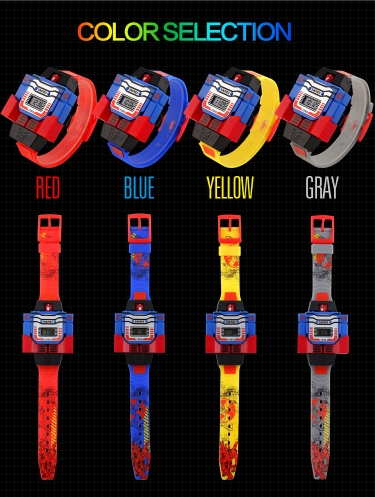 Robot Transformation Toys kids watches