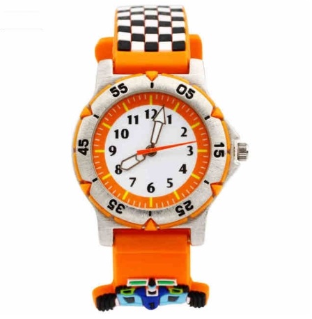 3D Racing Car Children Watch NK05