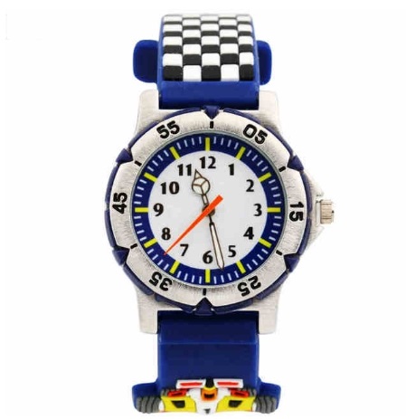 3D Racing Car Children Watch NK05