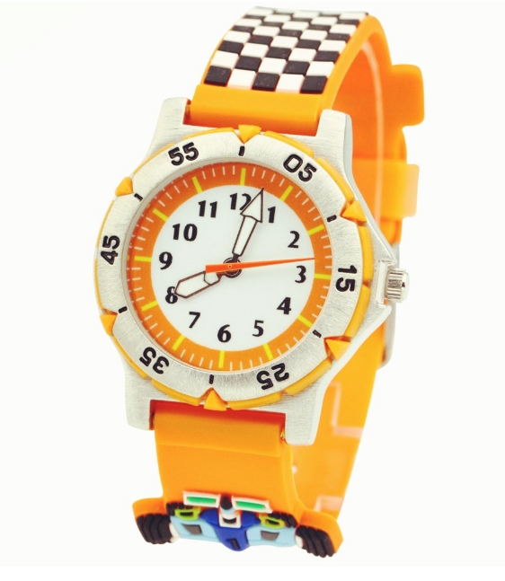 3D Racing Car Children Watch NK05