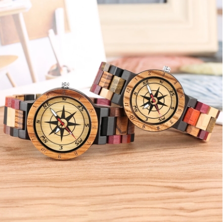 High quality wooden couple watches NW04