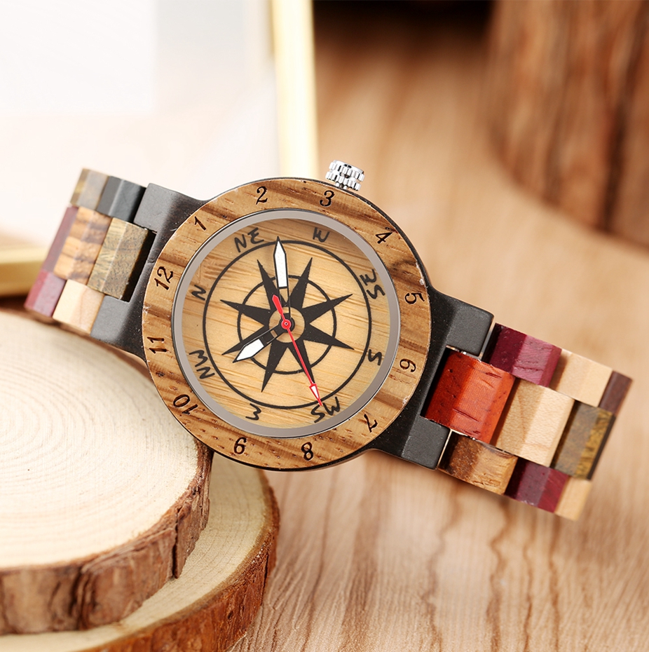 High quality wooden couple watches NW04