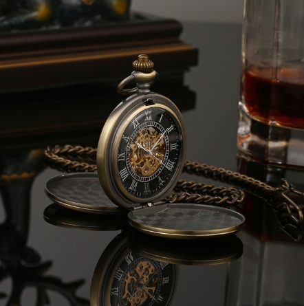 Hot Selling Mechanical Pocket Watch NP02