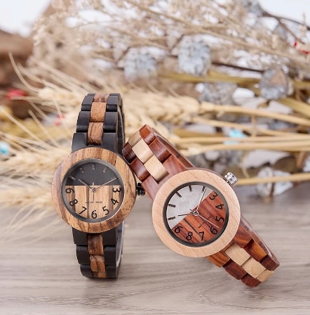 Wooden Red Sandalwood Fashion watch NW06