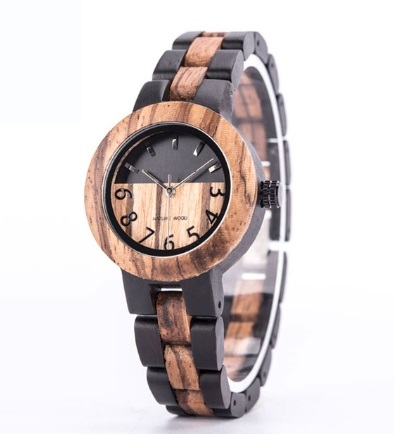 Red Sandalwood Fashion Wooden Watch NW06