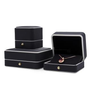 High quality square custom PU jewelry gift packaging