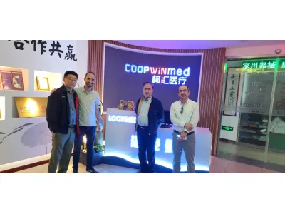 Welcome Iranian clients to visit Coopwin Med!