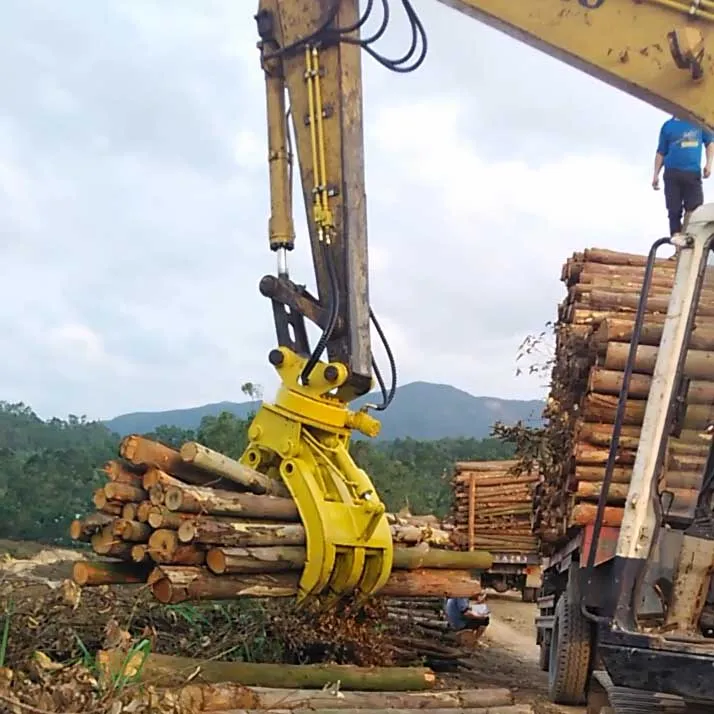Excavator Log Grapple