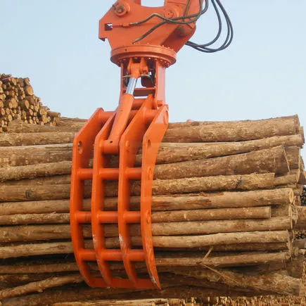 Excavator Log Grapple