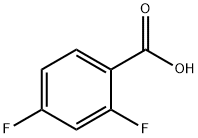 2,4-Difluorobenzoic acid   1583-58-0