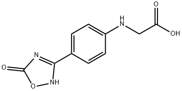 N-[4-(2,5-dihydro-5-oxo-1,2,4-oxadiazol-3-yl)phenyl]glycine  872728-82-0