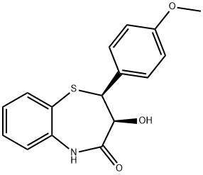(2S-cis)-(+)-2,3-Dihydro-3-hydroxy-2-(4-methoxyphenyl)-1,5-benzothiazepin-4(5H)-one 42399-49-5