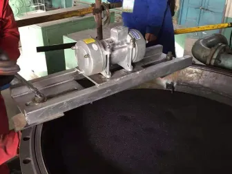 Carbon molecular sieve CMS220 loading