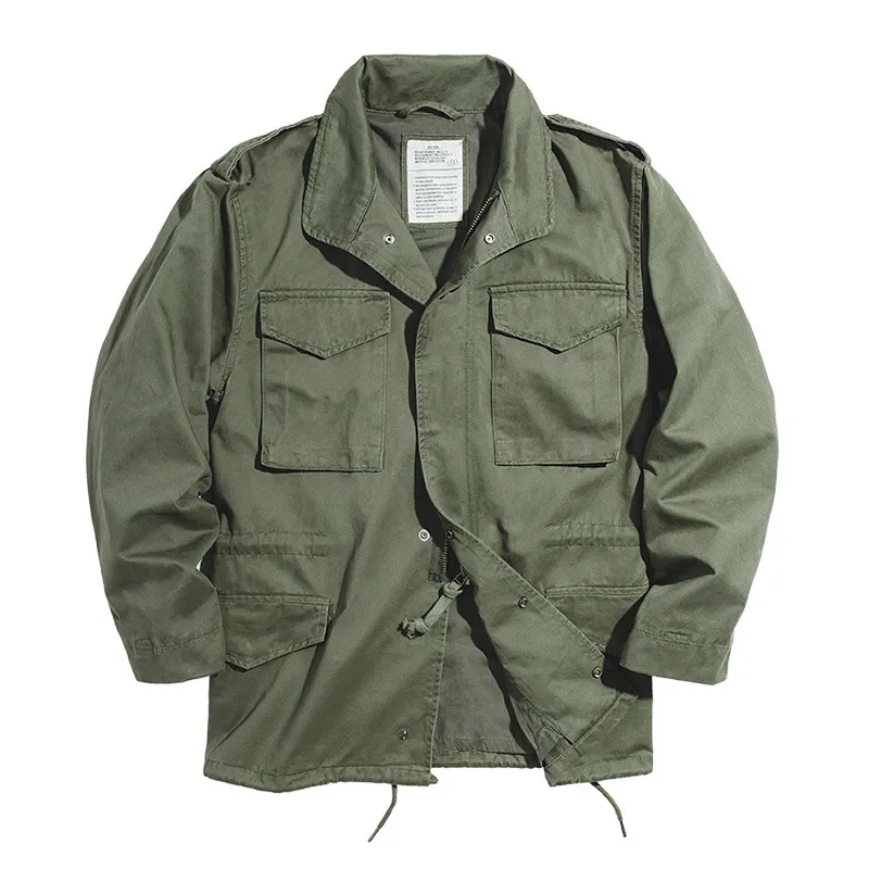 American vintage jacket Ami khaki trench coat