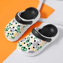 children custom printing EVA beach sandal