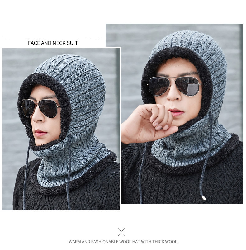 Winter warm wool hat