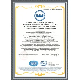 Occupational Health and Safety Management System Certifiction