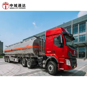 13 Tons FUWA Axle Fuel Tank Semi-trailer
