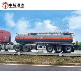 Sulfuric Acid /Chemical Liquid Tank Semi-trailer