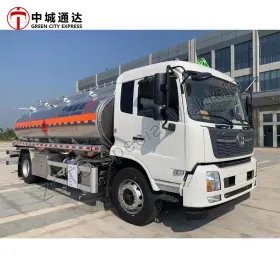 Aluminum Alloy Fuel Tanker Truck