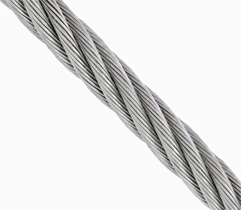 Galvanized Steel Wire Rope Cable for Lifting 43mm6 Galvanized Steel Wire Rope Cable for Lifting 43mm