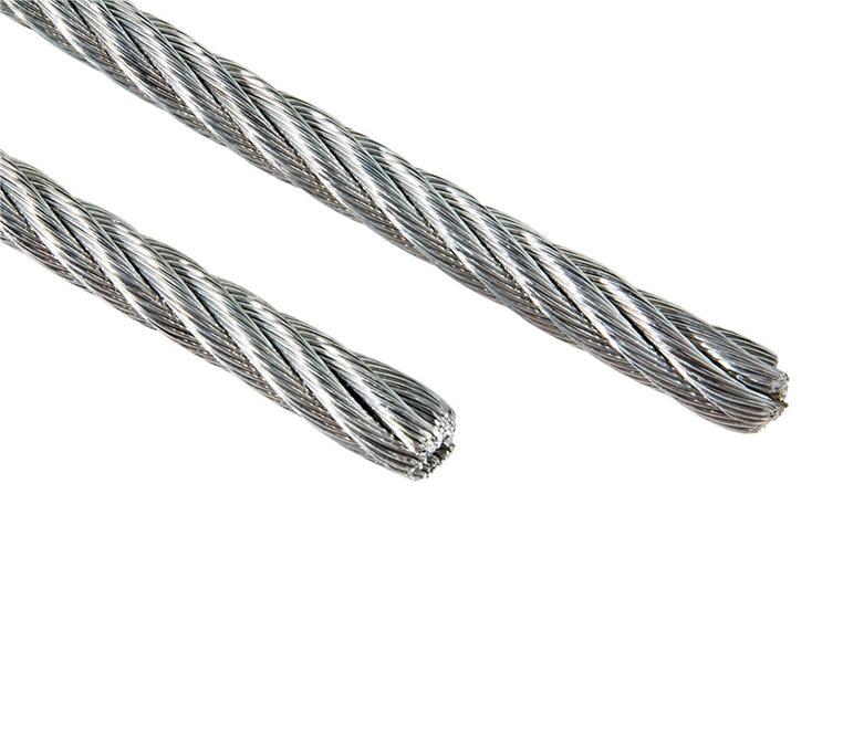 Galvanized Steel Wire Rope Cable for Lifting 43mm6 Galvanized Steel Wire Rope Cable for Lifting 43mm