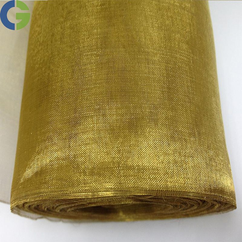 Brass Wire Mesh Decorative Brass Mesh Brass Metal Mesh 1730