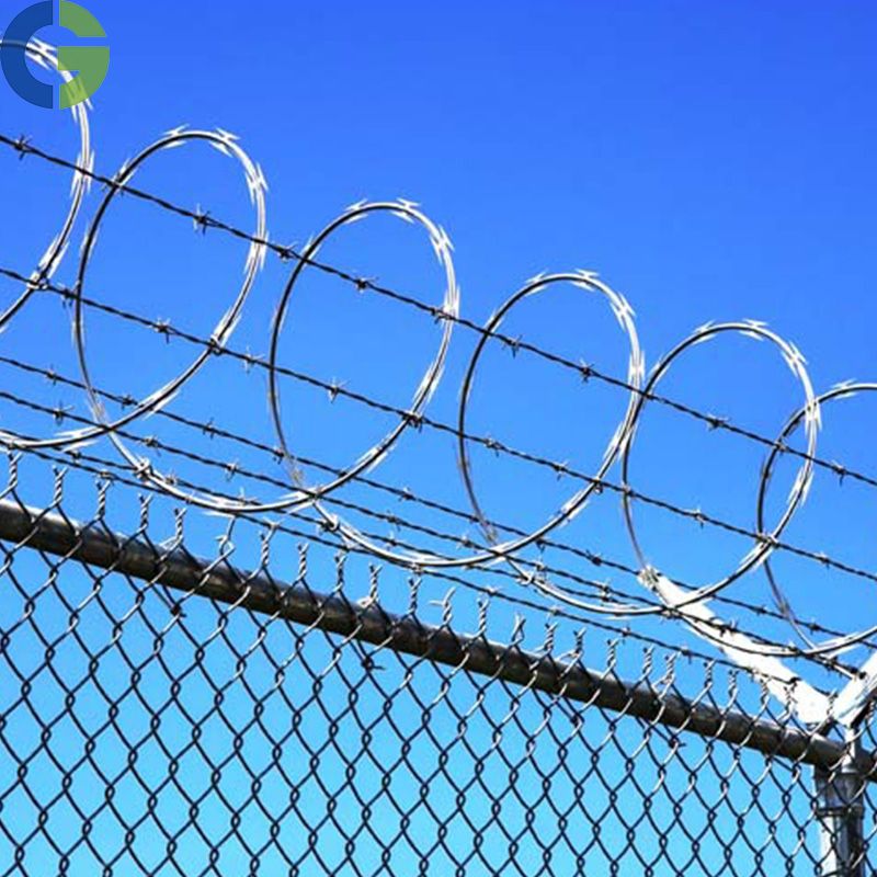 Razor Barbed Wire, Concertina Razor Barbed Tape, Razor Wire