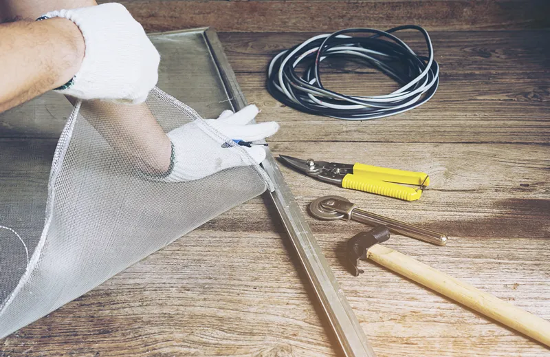 how to replace a window screen